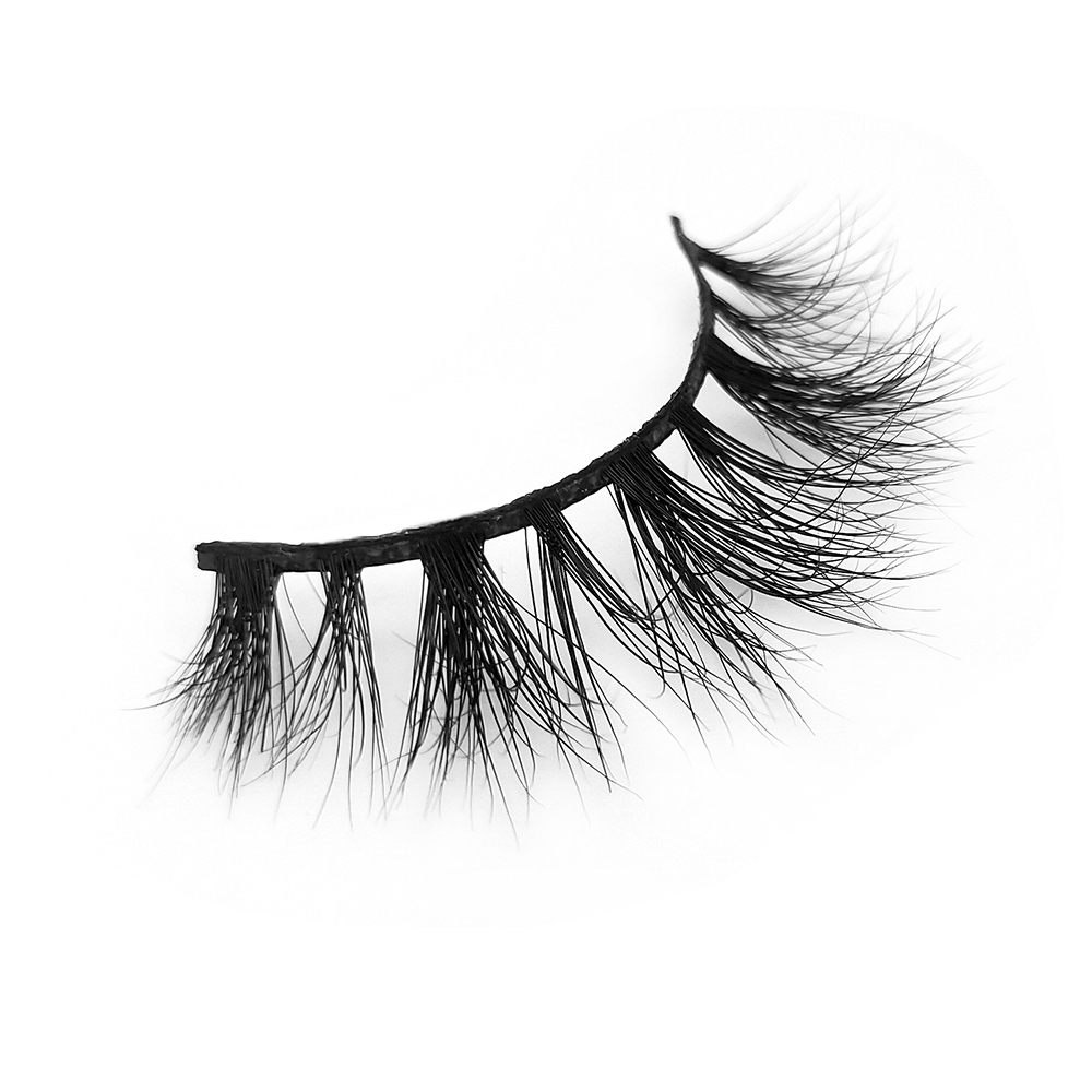 China Mink Strip Lash Vendors Supply Wholesale Price 100% Real Mink Fur 3D Eyelashes in th US Canada YY80 